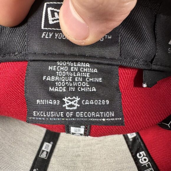 California Angels New Era 59Fifty Cooperstown Collection Men’s Fitted Hat 7 1/8 - Picture 7 of 7